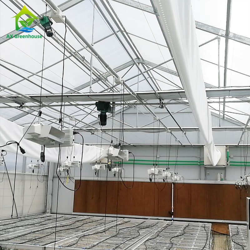 Serra 100% del tunnel di privazione del film 220V del PE alta di blackout leggero automatico della serra per la piantatura del Mariguana