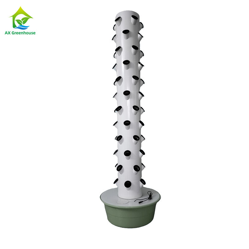 Torre idroponica a petali multistrato personalizzata con 5 fori verticali per strato per lattuga